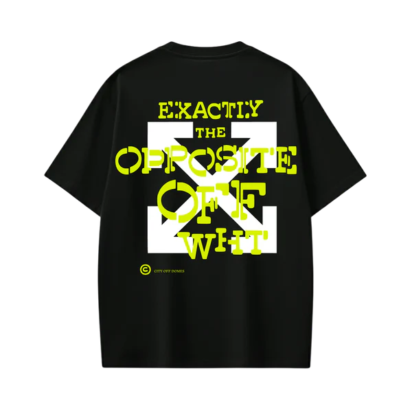 City Off Domes Off Signal Black T-Shirt