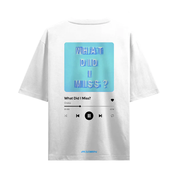 Myugen Iceman Oversized T-Shirt White