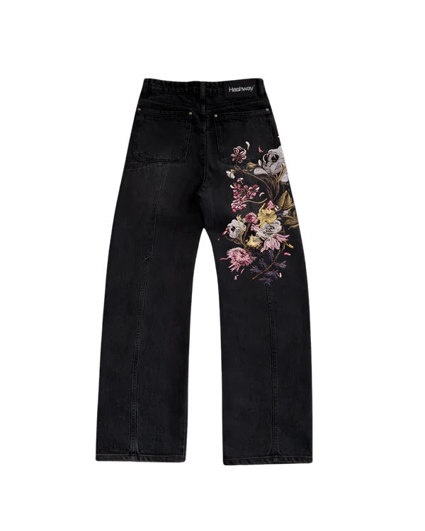 Hashway Embroidered Bloom Denims - Limited Edition